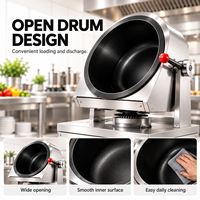 Robot Cuiseur Intelligent Automatique pour Wok 26cm 30cm, Machine à Frire au Gaz