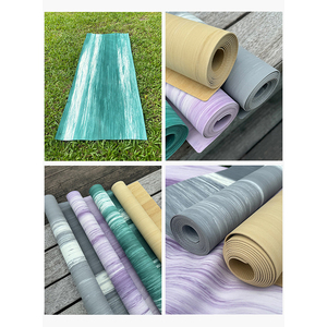 1.5mm PU tapis <span class=keywords><strong>de</strong></span> Yoga antidérapant Ultra-mince pliable étanche sport Fitness Portable voyage Yoga <span class=keywords><strong>serviette</strong></span> et sac <span class=keywords><strong>de</strong></span> Yoga pour un usage domestique - Product Image 4