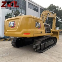 Excavatrice CAT 336GC d'occasion, 36 tonnes, pour travaux miniers et terrassement intensif