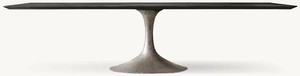 Rh Amerikaanse Massief Houten Tafelblad Eettafel - Product Image 6