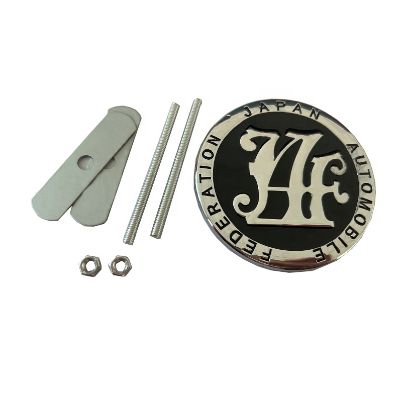 JAF METAL Emblem Badge for All Cars - Universal Grille Sticker