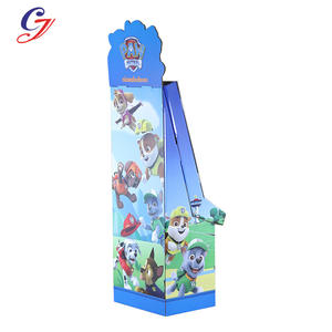 Rak Display Kertas Bergelombang Kustom untuk Mainan Boneka Kartun & Yo-yo-Penggunaan Promosi Model Z2006 Buatan Foshan - Product Image 4