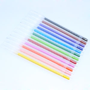 Crayons de <span class=keywords><strong>cire</strong></span> pour enfants, 12 pièces, dessin professionnel d'artiste, <span class=keywords><strong>crayon</strong></span> de couleur artistique, portefeuille en pvc - Product Image 1