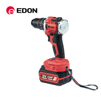 Perceuse à percussion électrique sans fil EDON Compact Brushless 21V pour bricolage, réparation de la maison et de la voiture