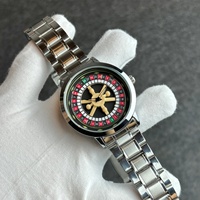 Nouvelle montre roulette pour homme, tendance et colorée, à mouvement à quartz, montre sport pour homme, cadeau