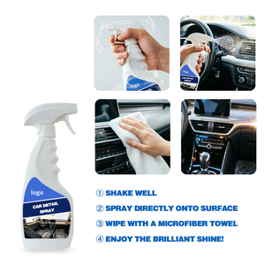 Spray Nettoyant pour Intérieur de <span class=keywords><strong>Voiture</strong></span> en Plastique Infusé de SiO2, Personnalisable (Marque et Modèle), Directement de l'Usine, <span class=keywords><strong>Rapport</strong></span> de Dilution 1:10 - Product Image 3