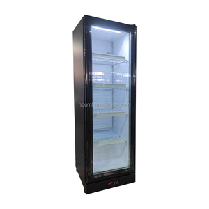Enfriador Vertical de Vino y Bebidas con Puerta de Vidrio e Iluminación LED, 220V, Equipo de Refrigeración con Compresor, Exhibidor Refrigerado para Almacenamiento Instantáneo de Bebidas - Product Image 6