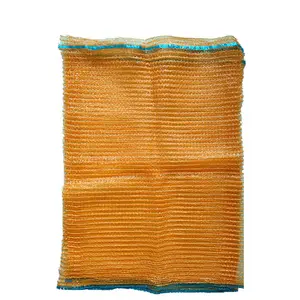 Export to El Salvador 25kg mesh bag for vegetables packing onion potatoes garlic packing bags