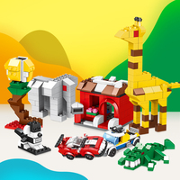 WOMA jouets en gros OEM ODM assembler des blocs de construction briques Kit éducatif bricolage cadeaux ensemble Jouet couleurs classiques 1000 pièces en plastique 40