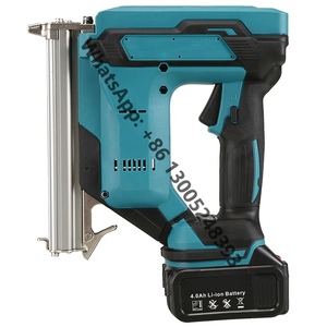 New Professional Woodworking Electric DIY Home Decoration Rechargeable <strong>Nailer</strong> Shooting <strong>Air</strong> Nail <strong>Gun</strong> With 4.0Ah Lithium Battery - Product Image 4