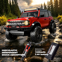 Hstar/Hongxing R22 Raptor 1/12 4WD Voiture RC Tout-Terrain Télécommandée à l'Échelle Réelle, Véhicule Crawler d'Escalade sur Roche, Modèle RTR, Cadeau pour Garçon