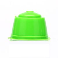 Capsules de paniers filtres à café réutilisables et écologiques pour Dolce Gusto Nouveau plastique réutilisable rechargeable compatible avec Dolce Gusto