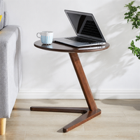 Table basse moderne nordique de luxe en bois massif durable pour le salon, meubles de maison