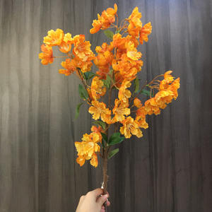 Fleur artificielle en soie 2024, grande <span class=keywords><strong>myrte</strong></span> décorative pour Pâques et la Saint-Valentin - Toucher naturel, longue durée, 3-5 ans - Product Image 4