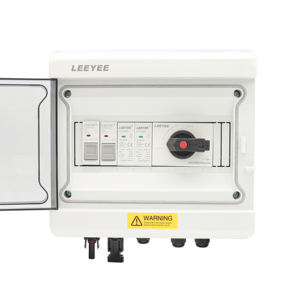 लेआईई डी पी वी कॉम्बिनर बॉक्स 1 इनपुट 1 आउटपुट 1000vdc ip65 पीसी सामग्री अलगाव स्विच के साथ सौर कनेक्टर - Product Image 2