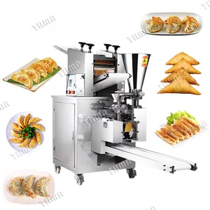 Fully Automatic Meat Beef Patty Samosa Folding Dumpling Empanada Pie Gyoze Maker Machine