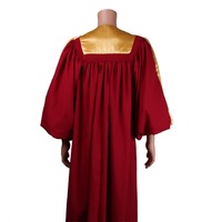 Robe de clergé unisexe de haute qualité et de fabrication supérieure, vente en gros, robes de chœur pour adultes, robes de chœur pour adultes, MOQ personnalisé