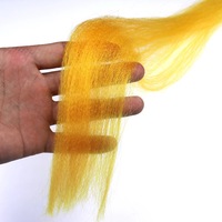 TOPIND 12-Farben 30cm Länge Streamer Fiber Flash N Slinky Fliegenbindematerial mit Schnellversand