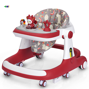 Andador <span class=keywords><strong>para</strong></span> Bebé 3 en 1, Plegable, de Plástico, con Bandeja Musical Extraíble, Andador de Aprendizaje y Entrenamiento con Ruedas - Product Image 4