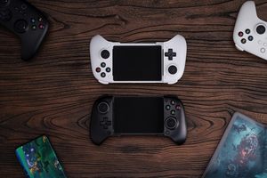 Stretching Games <b>Controller</b> AoBing Max Wireless BT Gamepad Joysticks Compatible with IOS & Android <b>for</b> Mobile <b>Phones</b> - Product Image 5