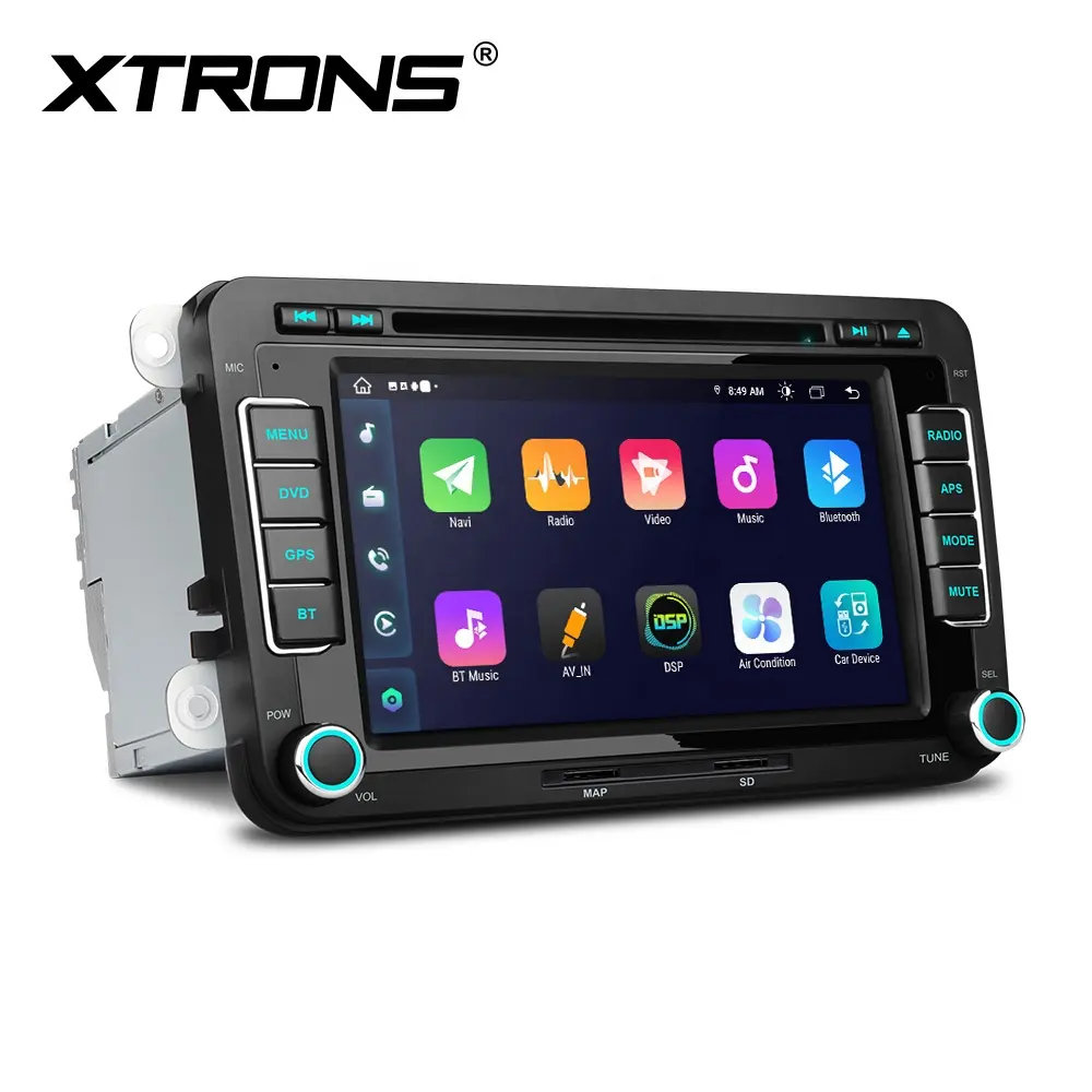 Автомагнитола XTRONS, 7 дюймов, 2 Din