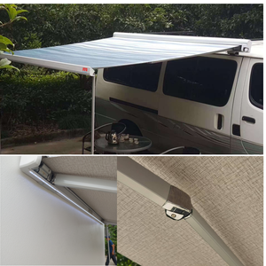 Auvent manuel 4.0*2.5m à cassette complète à montage latéral pour caravanes de voyage <span class=keywords><strong>camping</strong></span>-<span class=keywords><strong>car</strong></span> Rv et <span class=keywords><strong>camping</strong></span>-<span class=keywords><strong>car</strong></span> - Product Image 3