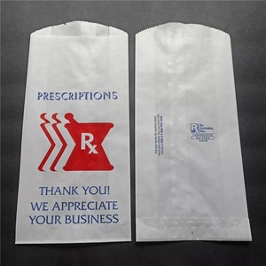 Bolsas <span class=keywords><strong>de</strong></span> Papel para <span class=keywords><strong>Farmacia</strong></span> con Logotipo Personalizado Impreso, Bolsas <span class=keywords><strong>de</strong></span> Papel para Medicamentos - Product Image 3