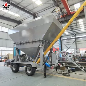 SDDOM CE ISO Certificate high quality 20 ton small mobile type cement storage silo