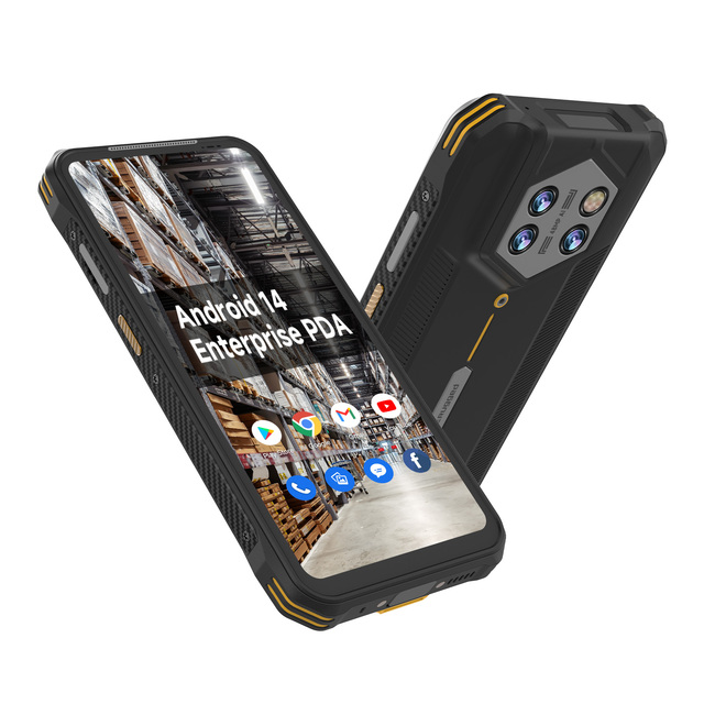 Android 14 Barcode Scanner H68T , Industrial Handheld Terminal,NFC GPS IP68 Waterproof, Zebra Scan Engine ,ATEX Explosion-proof