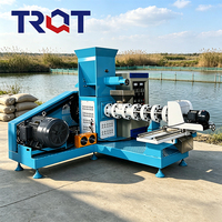 Extrudeuse Monovis Humide Haute Productivité en Acier Carbone pour la Production de Granulés d'Aliments pour Poissons et Animaux de Compagnie en Aquaculture (Mini)