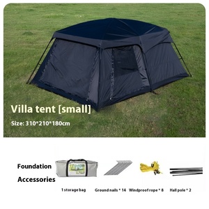Tente portable en tissu Oxford imperméable, vente en gros d'usine, deux chambres et un salon pour le <span class=keywords><strong>camping</strong></span> en <span class=keywords><strong>famille</strong></span> (4, 8 ou <span class=keywords><strong>10</strong></span> <span class=keywords><strong>personnes</strong></span>) - Product Image 6