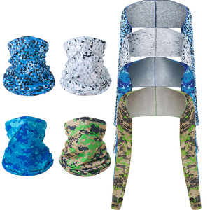 Outdoor Sun Protection Neck Warmer Ice Silk Unisex UPF 50 Anti Uv Cycling Mask Summer Fishing Hiking Headscarf - Product Image 1