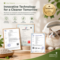 Litière pour chat en tofu 100% naturelle, hautement absorbante, jetable dans les toilettes, sans poussière, agglomération rapide, cylindrique 6L, parfum fruité