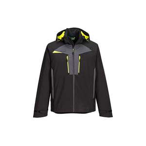 PORTWEST - DX463BKRXXL DX4 Chaqueta de lluvia negra-EAN 5036108387038 CHAQUETAS DE TRABAJO TODAS LAS CHAQUETAS DE SOFTSHELL DE TEMPORADA - Product Image 1