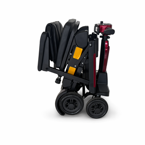 Scooter Elettrico Pieghevole Facile da Trasportare, 4 Ruote, 22kg, Motore 270W, Batteria al Litio 24V, Autonomia 30km, Carico Massimo 120kg per Anziani - Product Image 5