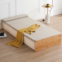 Lit pliant INNOPAPER, lit simple portable en papier kraft, canapé-lit pour chambre à coucher, design moderne et gain de place