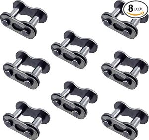 110-250cc 8 Piezas # Conectores de Cadena de Rodillos de Acero de Aleación 428H de Alta Resistencia para Bicicleta, Mini Bicicleta, Karting, Pit Bike, <span class=keywords><strong>ATV</strong></span>, Scooter - Product Image 1