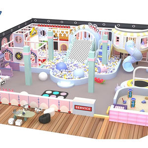 Peralatan bermain lembut anak-anak Peralatan tempat bermain dalam ruangan komersial untuk pusat hiburan permainan - Product Image 1