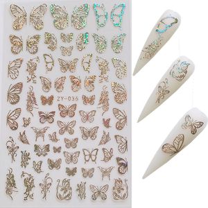 Commercio all'ingrosso decalcomanie di design Laser in polvere 3d speciali <span class=keywords><strong>per</strong></span> <span class=keywords><strong>unghie</strong></span> a forma di farfalla <span class=keywords><strong>per</strong></span> Nail Art accessori - Product Image 4