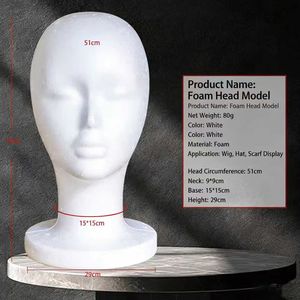 หัวหุ่นชายหัวล้านสำหรับจัดแต่งทรงผมมืออาชีพ วิกผมสำหรับผู้ชาย รอบศีรษะใหญ่ หัวหุ่นผู้หญิงพร้อมขาตั้งวิก - Product Image 2