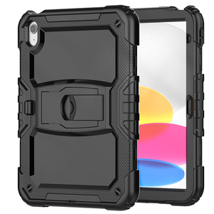 Coque en silicone solide avec béquille et ceinture d'épaule <span class=keywords><strong>pour</strong></span> iPad 10e génération 10.9 pouces 2022 - Product Image 5