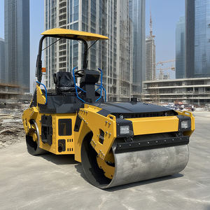 Silindir üzerinde 6000kg <span class=keywords><strong>6</strong></span> <span class=keywords><strong>Ton</strong></span> dizel motor Mini actor ktör yol silindiri binmek - Product Image 6