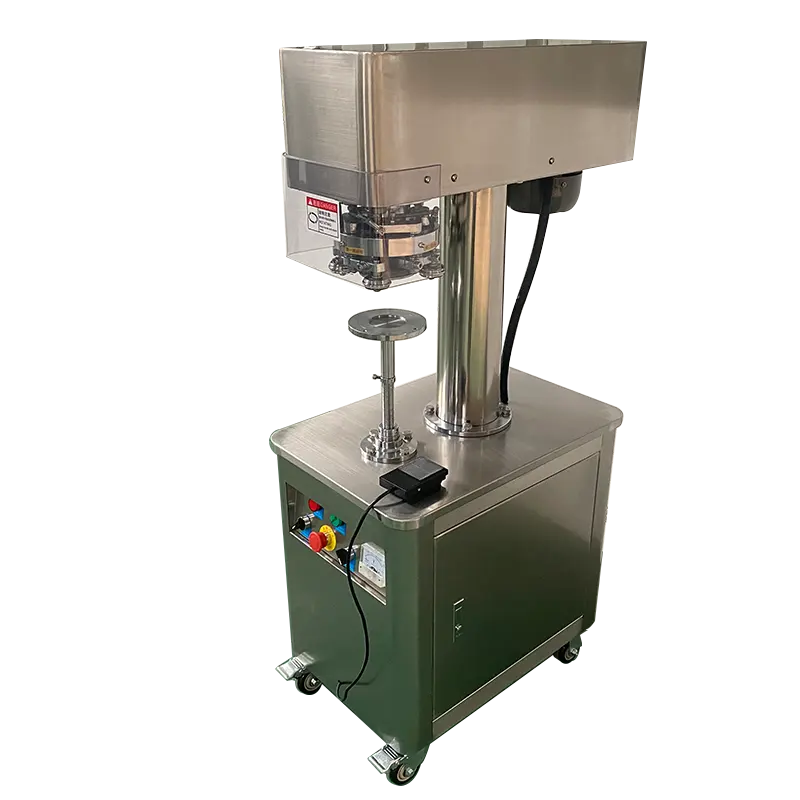 Haijilian Manual Can Sealing Machine for Can Tinned Tomatoes Sauce Packaging Machine Semi-automatic Filling Machine 1 Pcs FB4B3