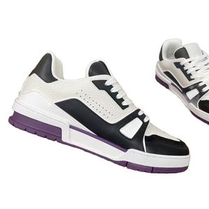 Zapatillas deportivas de alta calidad para hombre, para verano, primavera e invierno, con forro de cuero genuino, zapatillas para caminar. - Product Image 1