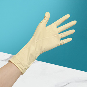 Gants en latex jetables pour salles blanches, usines d'électronique et laboratoires ; gants de nettoyage ménagers jetables. - Product Image 1