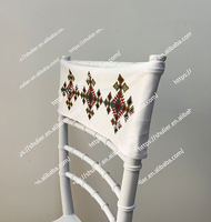 Housses de chaise pour décoration de mariage en Éthiopie