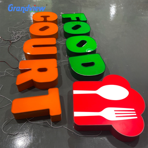 Insegne 3D in Acrilico Illuminate a <span class=keywords><strong>LED</strong></span>, Lettere Personalizzate Impermeabili Luminose per Ristoranti <span class=keywords><strong>e</strong></span> Centri Commerciali - Product Image 4