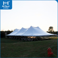 Tentes personnalisées à piquets et à poteaux, tente de camping en plein air, tente de réception, tente de mariage, vente aux États-Unis