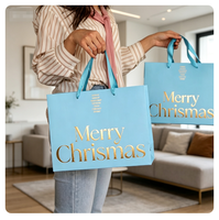 Sac en carton blanc de luxe avec poignée en ruban, sac en papier économique pour la vente au détail, sac en papier personnalisé imprimé, sac cadeau de luxe imprimé, sac de shopping en papier