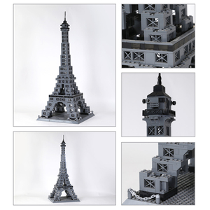 Wange 5217 <span class=keywords><strong>Tour</strong></span> <span class=keywords><strong>Eiffel</strong></span> – Modèle de construction attrayant pour enfants – Blocs éducatifs unisexes à assembler – Ensemble de blocs de construction en plastique - Product Image 6